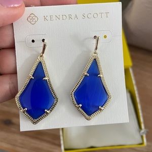 Alex gold drop Kendra Scott earrings
